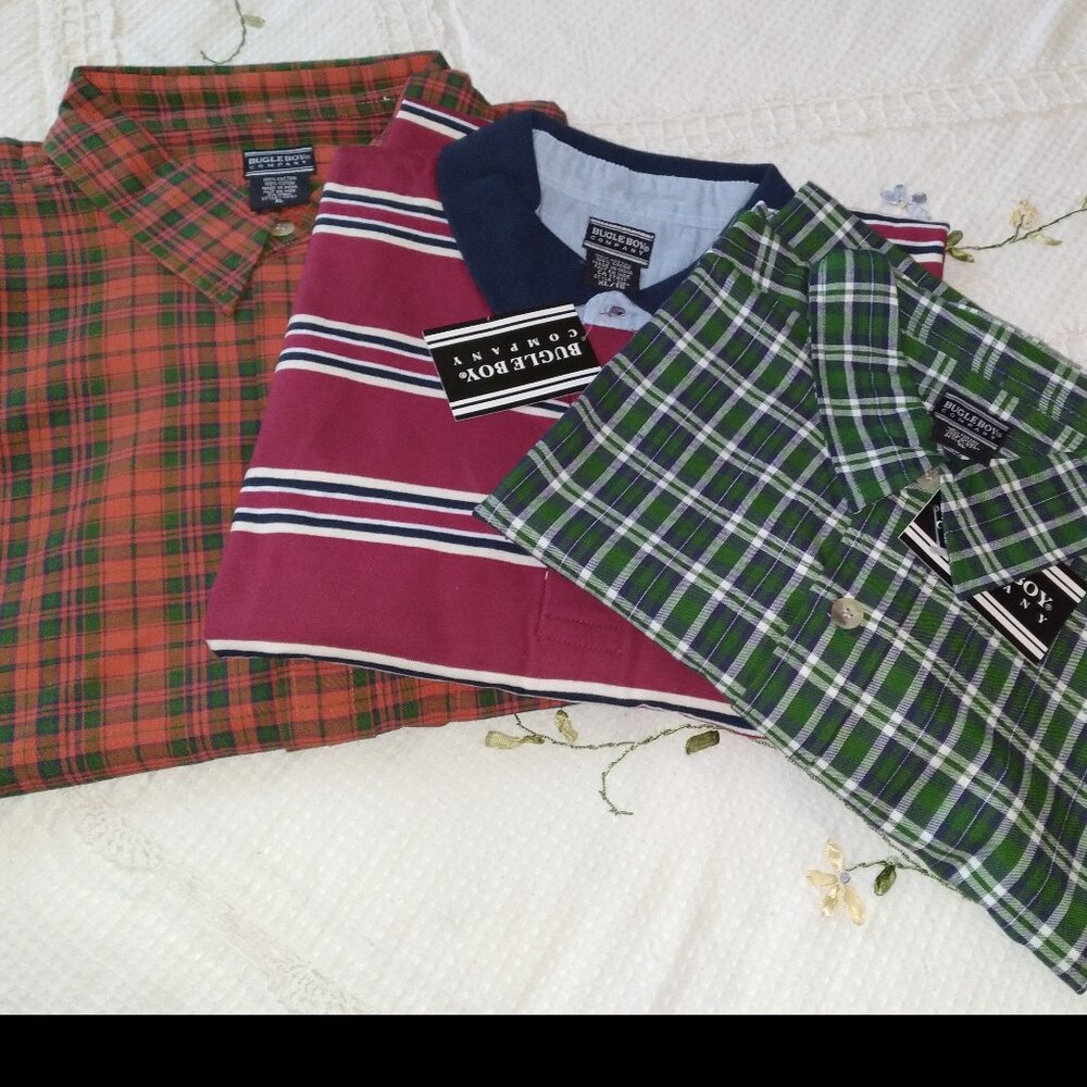 Deal - 3 Tops, Bugle Boy, Cotton 100 %, Size - XL